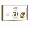 Confetti Oro Maxtris con deliziosa mandorla ricoperta da uno strato di zucchero color oro lucido. Prodotto senza glutine. Confezione: da 500g.