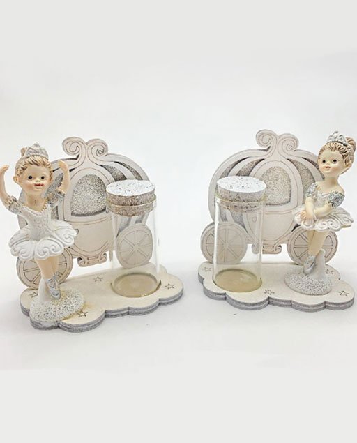 Bomboniera ballerina realizzata in resina
