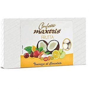 confetti bianchi frutta maxtris