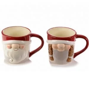 set tazze babbo natale