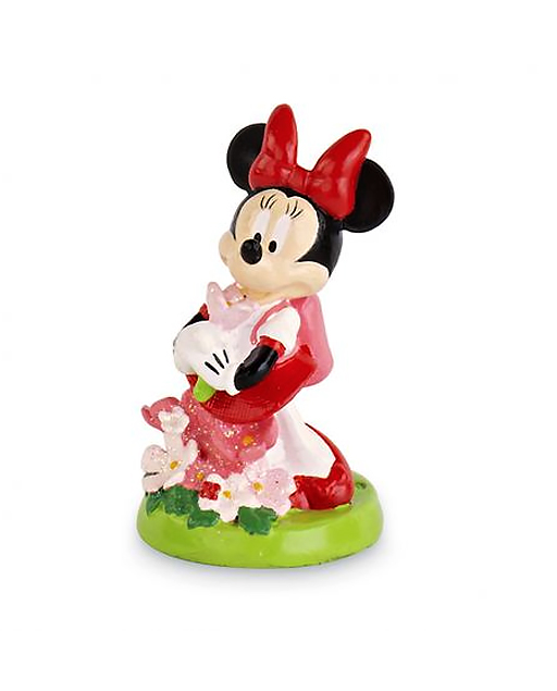 Statuetta Ornamentale Roman 2019 - Topo In Resina Con Fiocco E Campanellino, 10x7x5cm, Decorazione Rosata