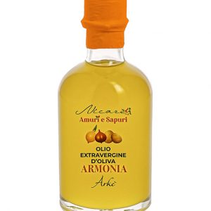 Bomboniera olio aromatizzato armonia con bottiglia vecchia farmacia Nicarè