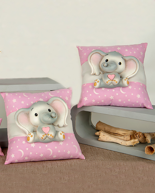 Linen House Federa Per Cuscino Decorativo Neve Continental - 100% Cotone Raso, Floreale Scuro, 65x65cm, Multicolore Prugna