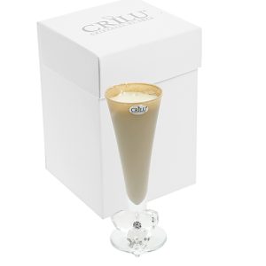 Bellissima bomboniera matrimonio della linea Crilù candela flut 