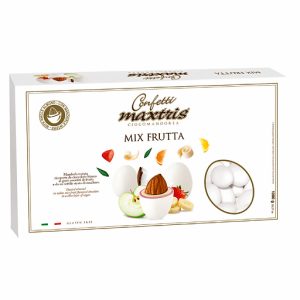 Confetti bianchi Maxtris, il mondo della frutta in una confezione unica per tanti, golosissimi gusti!