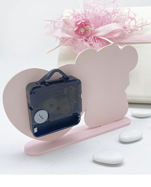 OROLOGIO CAGNOLINO CON CUORE ROSA - immagine 2