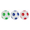 Salvadanaio pallone da calcio assortito in 3 colori diversi. Un idea originale per festeggiare il compleanno.