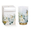 Lampada blooming love decorata in stile floreale