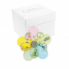 Bomboniera fiore margherita swaroski multicolor con sfera glitterata