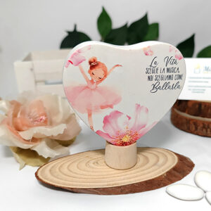 Cuore ballerina danzante pers.