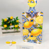 Tagliere con decorato con limoni, design in rilievo. Ideale per realizzare con semplicità e creatività.