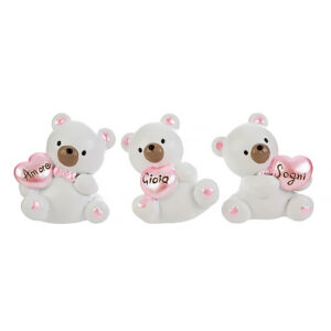 Orsetto rosa con cuore led, rendi magico ogni evento speciale