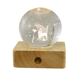 Bomboniera sfera led piccolo principe. Bomboniera moderna, renderà la tua casa unica e accogliente