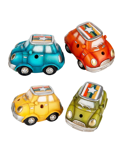 Bomboniera auto con luce led.